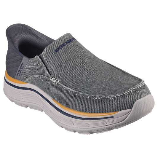 Skechers Slip-ins Men's Canvas casual shoe  : Remaxed - Fenick  204839CHR Grey