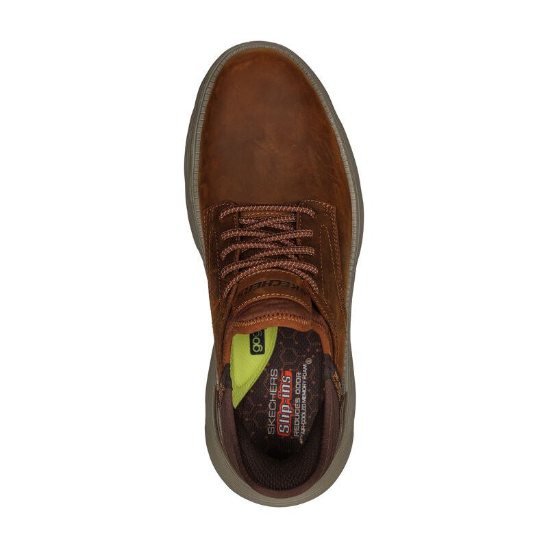 Skechers Slip Ins BROWN  Leather 205046CDB