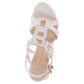 Marco Tozzi 28312-44 CREAM  Block Heel Dress Sandal 28312-44-403