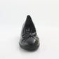 Jana 22162 BLACK Wedge Ballerina Pump
