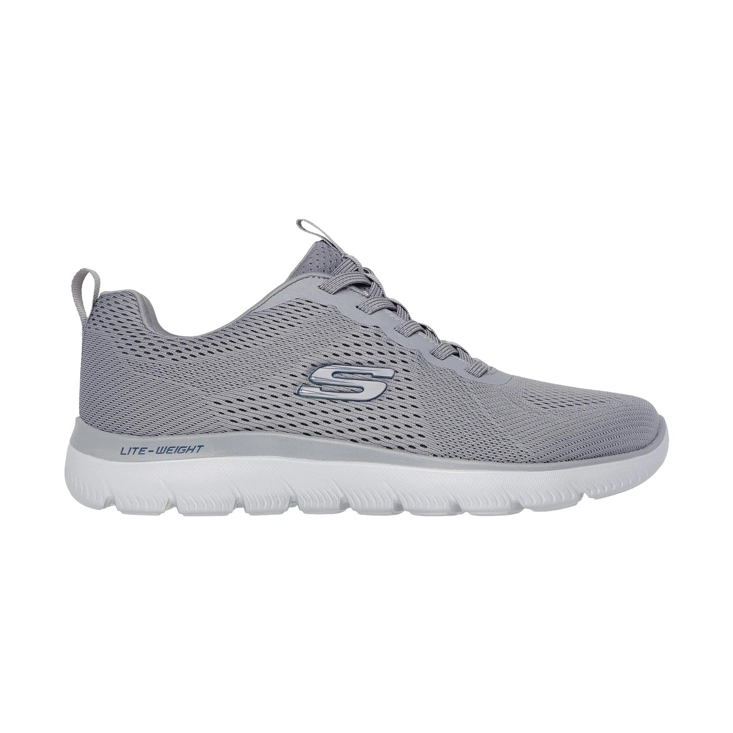 Skechers 232963 Grey Slip On Trainer 232963-GYNV