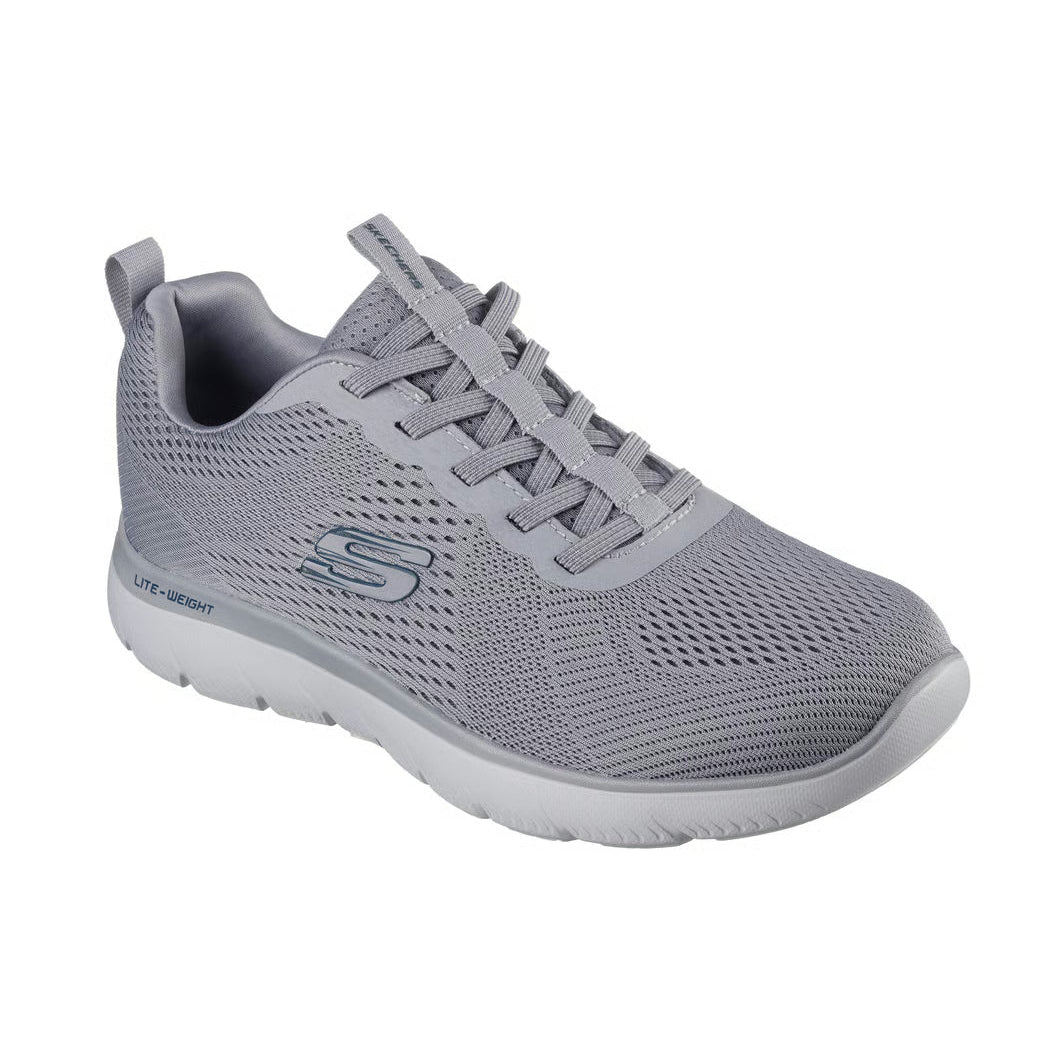 Skechers 232963 Grey Slip On Trainer 232963-GYNV
