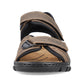 Reiker Men's Treck Sandal 25051-27  BROWN