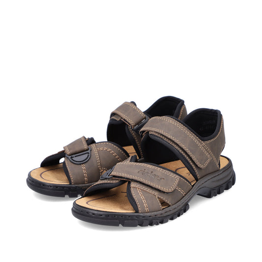 Reiker Men's Treck Sandal 25051-27  BROWN