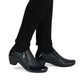 Rieker 41757 NAVY  High Fronted Shoe with Zip 41757-15