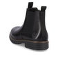 Rieker Mnen's Classi elastic sided Chelsea boot with inside zip 33180 Black