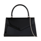 Koko 41088 BLACK Patent Handbag With Long Chain Strap 41088