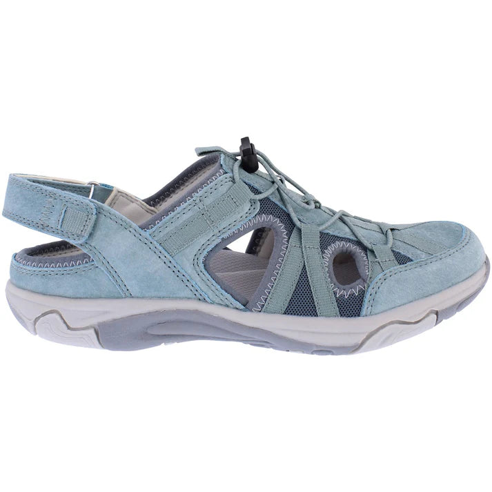 Free Spirit Bryn BLUE Closed Toe open Back Walking sandal