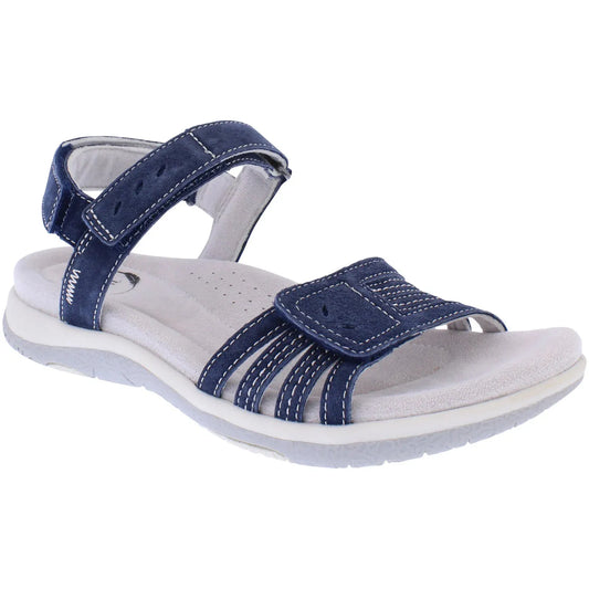 Free Spirit Maddy NAVY Touch Fastening Adjustable walking Sandal