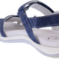 Free Spirit Maddy NAVY Touch Fastening Adjustable walking Sandal