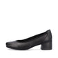 Rieker Court Shoe in leather 41650-00 BLACK