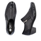 Rieker SHOE 41757 BLACK Ladies trouser shoe with zip BLACK 41757-00