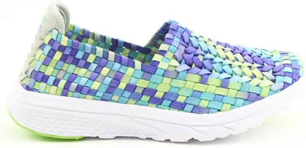 Heavenly Feet Cosmos Interlaced Elastic Comfort Shoe APPLE .