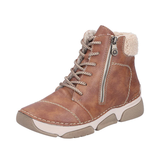 Rieker 45931 NUT Brown Ankle Boot 45931-24