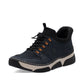 Rieker Casual Ankle Boot With Step In Back And Elastic Laces 45963-14 OCEAN Blue