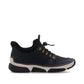 Rieker Casual Ankle Boot With Step In Back And Elastic Laces 45963-14 OCEAN Blue