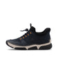 Rieker Casual Ankle Boot With Step In Back And Elastic Laces 45963-14 OCEAN Blue