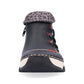 Rieker Casual Ankle boot with trainer sole 45983-00 BLACK
