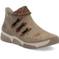 Rieker Casual Ankle boot with trainer sole 45983-64 BEIGE