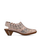 Rieker Ladies shoe with sling back 46778-64 Beige COMBI