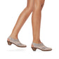 Rieker Ladies shoe with sling back 46778-64 Beige COMBI