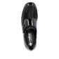 Rieker Shoe487C0-00 BLACK Touch Fastening Shoe with Stretch panels 487C0-00