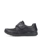 Rieker Extra Wide Casual Shoe with velcro strap 48954-00 BLACK 