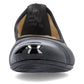 Rieker Classic Low heeled court shoe 51998-00 BLACK