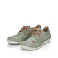 Rieker Shoe- Casual Flat Shoe GREEN 52528-52