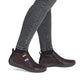 Rieker Casual Ankle Boot with zip 52584-30 BURGUNDY