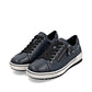 Remonte D0700 BLUE Leather Water Resistant Lace Shoe with Zip D0700-15