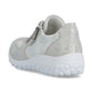 Rieker Trainer with lace and zip 59501-90 GREY