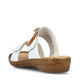 Reiker Mule Style Sandal 60894-80 WHITE