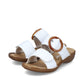Reiker Mule Style Sandal 60894-80 WHITE