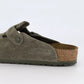 Birkenstock Boston Classic Clog  thyme Green Suede