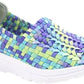 Heavenly Feet Cosmos Interlaced Elastic Comfort Shoe APPLE .