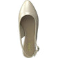 Jana 29461 Flat Slingback Pump PEARL 29461-902