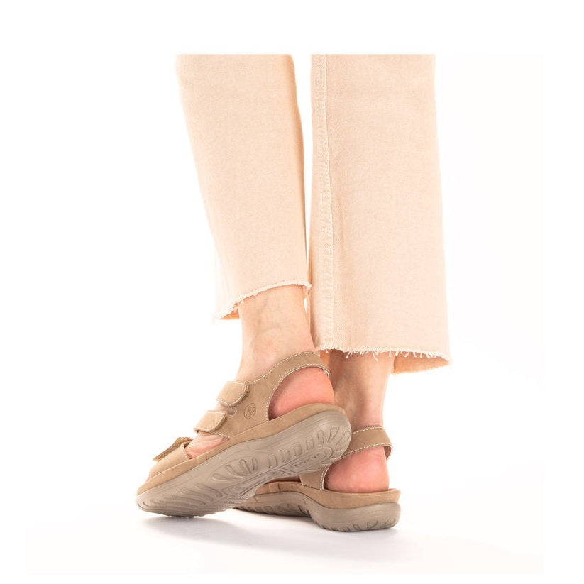 Rieker Casual Sandal 64870-62 BEIGE