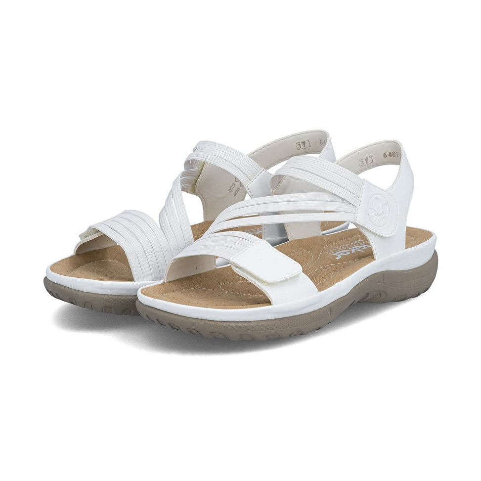 Rieker Casual Sandal 64870-81 WHITE