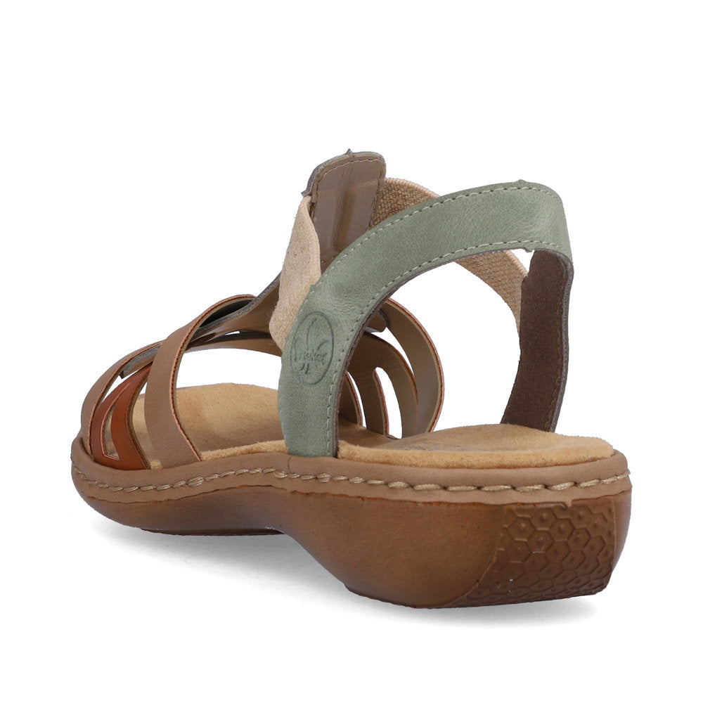 Rieker Casual Sandal 65918-52 GREEN