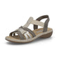 Rieker Casual Sandal 65918-64 CHAMPAGNE