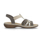 Rieker Casual Sandal 65918-64 CHAMPAGNE