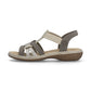Rieker Casual Sandal 65918-64 CHAMPAGNE