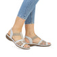 Rieker Casual Sandal 65918-81 PEBBLE
