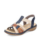 Rieker Casual Sandal 65918-90 BLUE MULTI