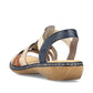 Rieker Casual Sandal 65918-90 BLUE MULTI