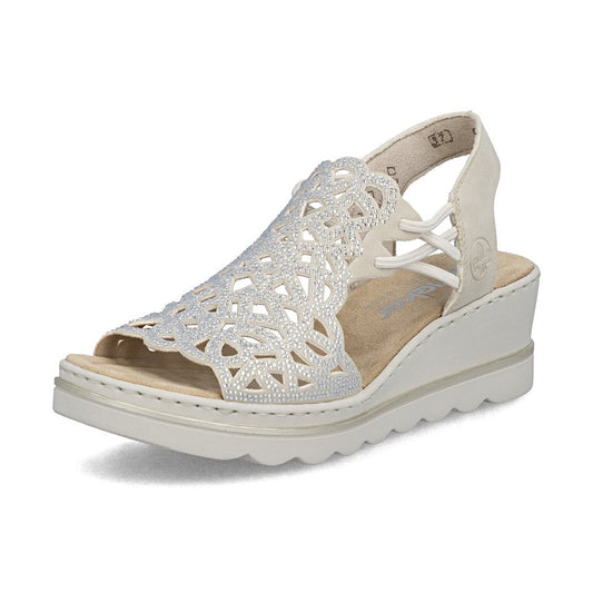 Rieker Smart Wedge Sandal 67465-62 BEIGE