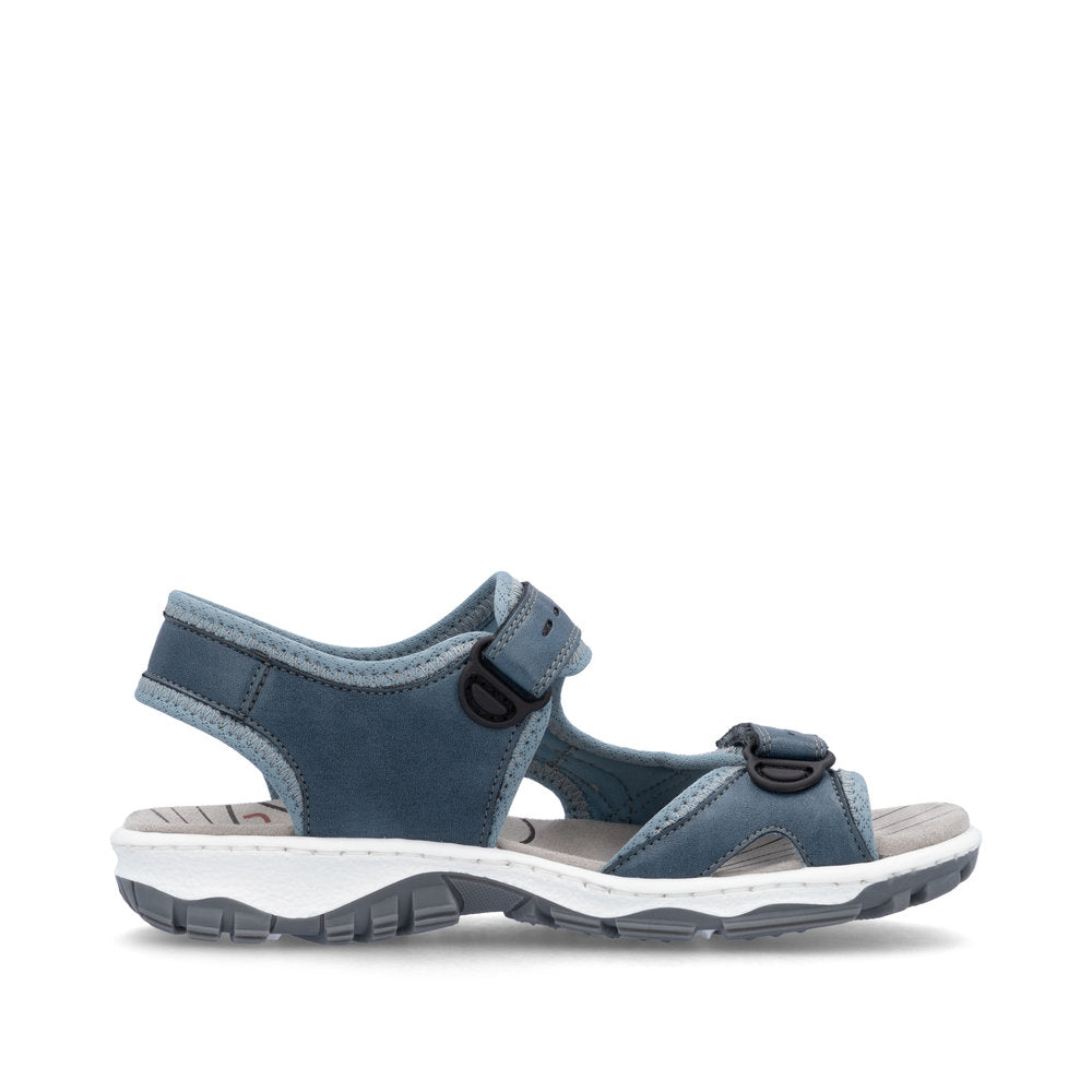 Rieker Casual Walking Sandal 68866-12 BLUE