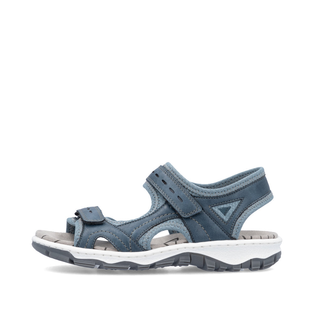 Rieker Casual Walking Sandal 68866-12 BLUE