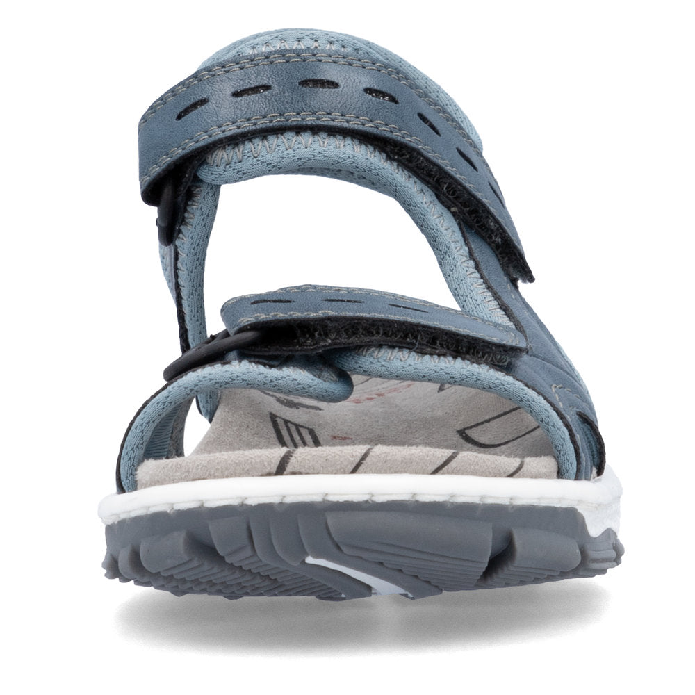 Rieker Casual Walking Sandal 68866-12 BLUE